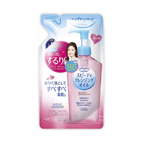 Refill packaging for Kose Softymo Speedy Cleansing Oil